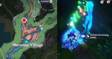 Genshin - Strange Part - Solve the Echoing Conch Puzzle