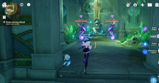 Genshin - two Bubbler Seahorses