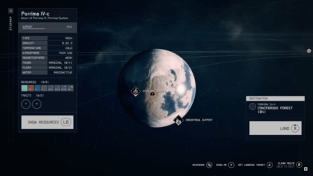Starfield - Land on Planet