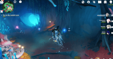 Genshin Impact Echoes of the Ancient World Walkthrough - Go to the sealed cave