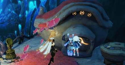 Genshin Impact Echoes of the Ancient World Walkthrough - Talk to Topyas