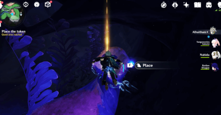 Genshin Impact Echoes of the Ancient World Walkthrough - Place the token