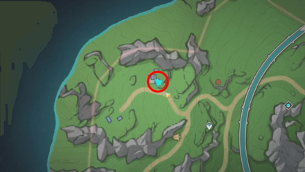 Genshin Impact - Earnshaw Map Location