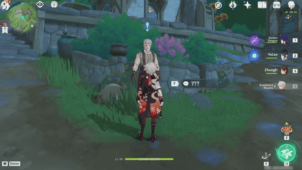 Genshin Impact - Talk to Earnshaw northwest of the Court of Fontaine