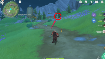 Genshin Impact - Hero Location