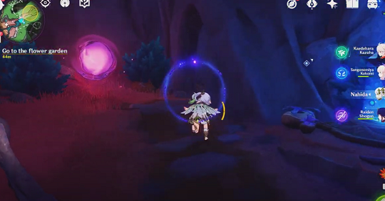 Genshin - Go to the Flower Garden