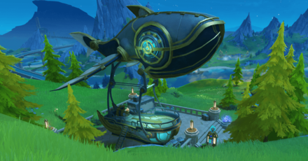 Genshin Impact - Fontaine Aircraft - What is a Fontaine Aircraft