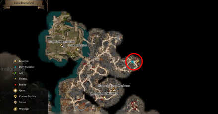 Punish the Wicked Map Location - Baldur