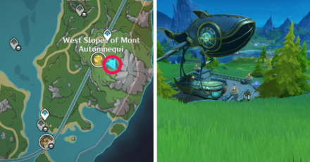 Genshin Impact - Fontaine Aircraft - Aircraft 2 Location