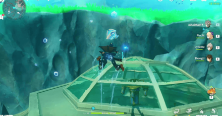 Genshin - Locked Room Salacia Plains - 1 Grab crab skill