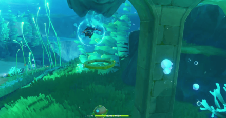 Genshin - Locked Room Salacia Plains - 4 block the water vent