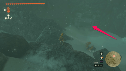 TOTK - Hebra Great Skeleton Entrance