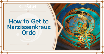 Genshin Impact How to Get to Narzissenkreuz Ordo