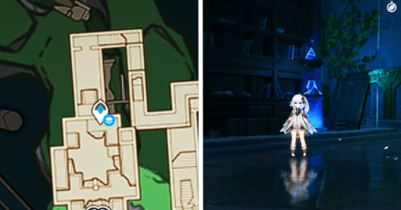 Genshin Impact How to Get to Narzissenkreuz Ordo - Use the Waypoint Inside the Institute