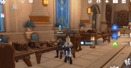 Genshin - Talk to Iaune at Palais Mermonia