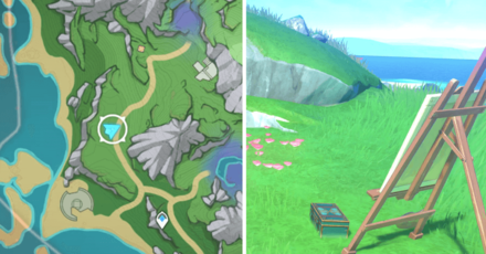 Genshin Impact - Good Stuff, but Terrible Taste Quest Guide - Salsa Location 1