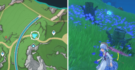 Genshin Impact - Good Stuff, but Terrible Taste Quest Guide - Salsa Location 6