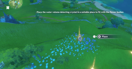 Genshin Impact - Good Stuff, but Terrible Taste Quest Guide - Move the Hydro Crystal 2