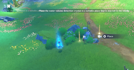 Genshin Impact - Good Stuff, but Terrible Taste Quest Guide - Move the Hydro Crystal