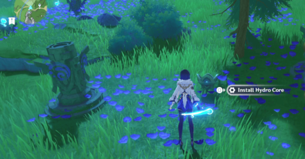 Genshin Impact - How to Use Hydrograna - Hydro Core Totem