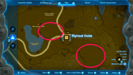 Tears of the Kingdom TOTK - Highland Stable Horses