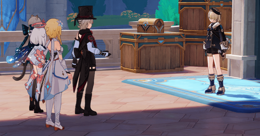 Genshin - meeting Freminet