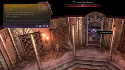Baldurs Gate 3 - The Annals of Karsus
