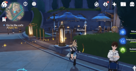 Genshin - Go to the Cafe and Talk to Her