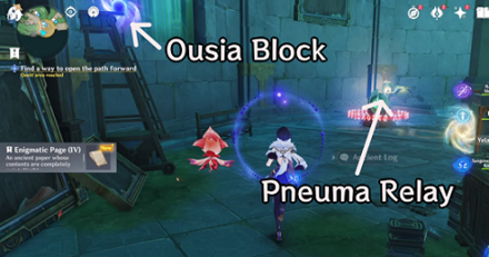 Genshin - Ousia Block and Pneuma Relay