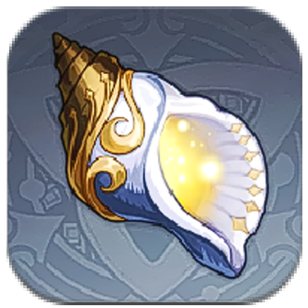 Genshin Impact - Drained Conch Cup