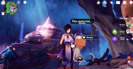 Genshin - Strange Part - Talk to Sluasi