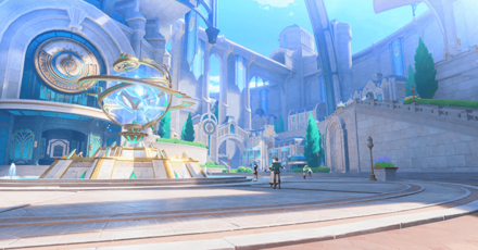 Genshin Impact - Fontaine Viewpoints - Court of Dew and Springs