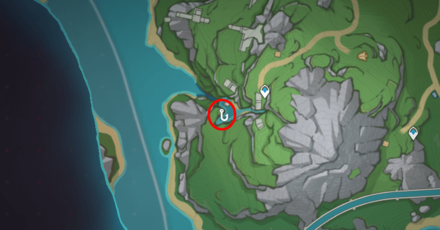 Genshin - Rippling Heartfeather Bass Location 1