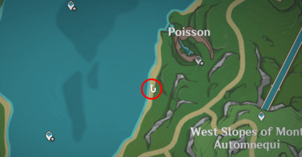 Genshin - Rippling Heartfeather Bass Location 2