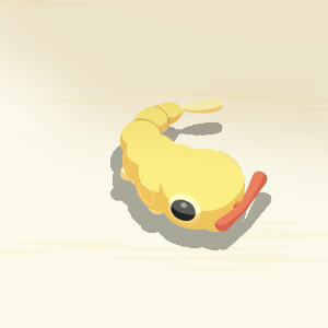Shiny Caterpie Sprawled Sleep
