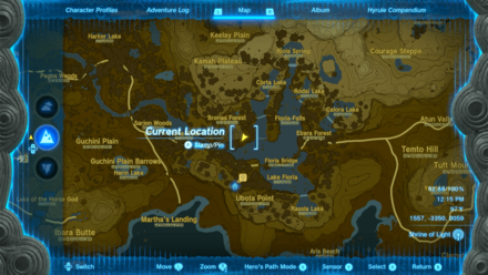 Tears of the Kingdom TOTK - Dondon Map