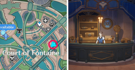 Genshin Impact - Damoville Purveyor Location