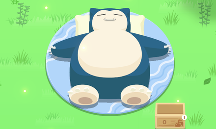 Pokemon Sleep - Greengrass Isle Snorlax