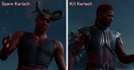Baldurs Gate 3 - Consequences of Killing or Sparing Karlach
