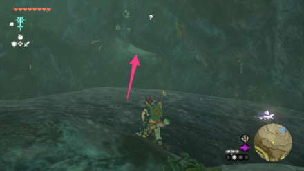 Zelda TotK Upland Zorana Byroad - Enter Through Southern Entrance