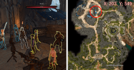 Baldurs Gate 3 - Wyll Location in the Druid Grove