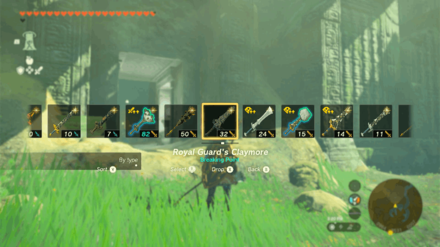 TOTK - Passive Abilities Weapons.png