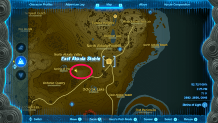 Tears of the Kingdom TOTK - East Akkala Stable Horses