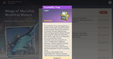 Genshin - How to Get Crystalfly Trap
