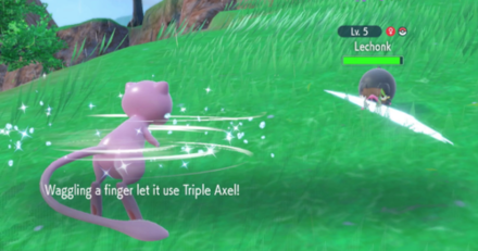 Pokemon SV - Triple Axel Returning Move