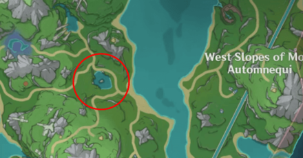 Genshin Impact - How to Get Ash Wood and Effects - Ash Wood Map