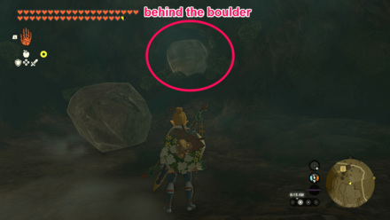 Zelda TotK - Tabantha Bridge Stable Well Chest