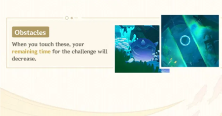 Genshin - Torrential Turbulent Challenge - Obstacles