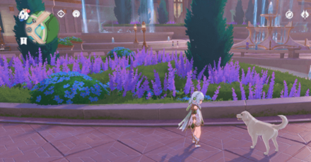 Genshin Impact - Glittergray Hunting Hound Location.