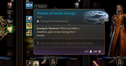 Diadem of Arcane Synergy - Baldur